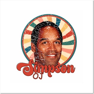 oj simpson ART gift Posters and Art